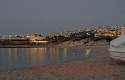 Menorca, son-parc_strand_abends
