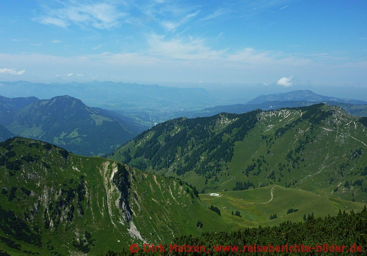 Bschiesser, Blick zum Iseler