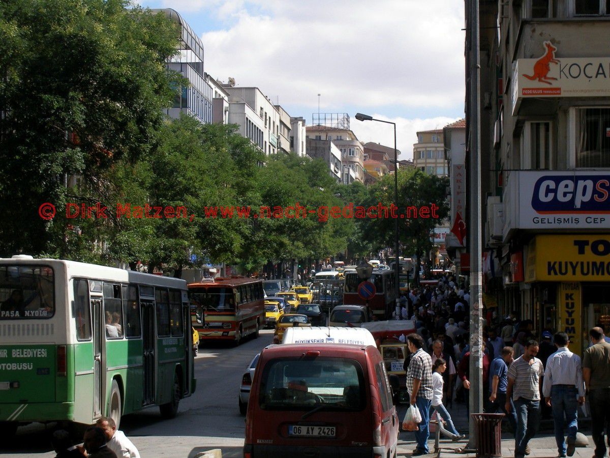 Ankara, Hauptverkehrsstrae in Ulus