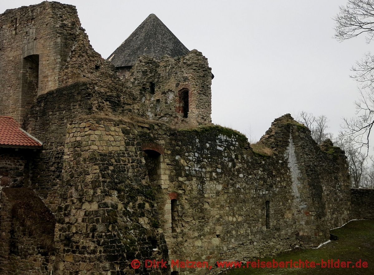 Cesis, Burg-Ruinen
