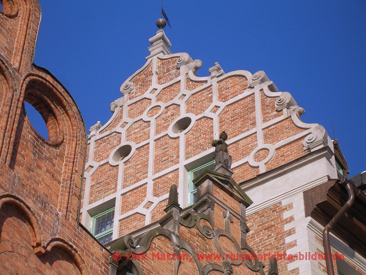 Gdansk (Danzig), Dachgiebel Grnes Tor