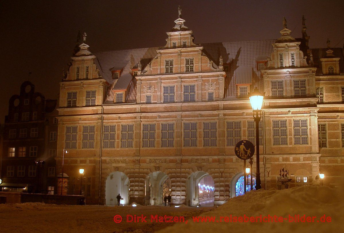 Gdansk (Danzig), Grnes Tor nachts