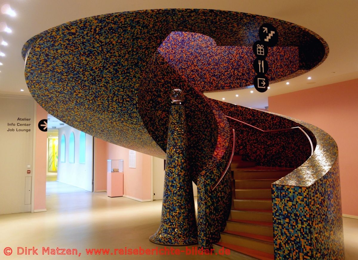 Groningen, Groninger Museum Treppe