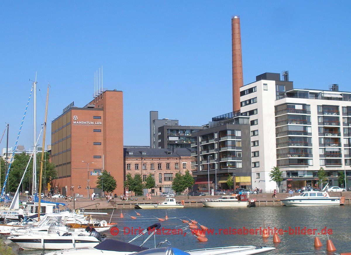 Helsinki, Hafenrandbebauung