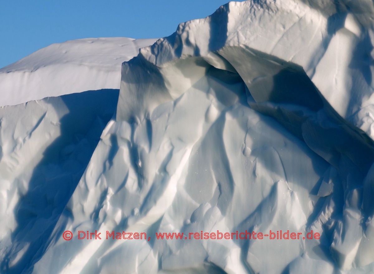 Ilulissat, Eisberg Abbruchkante