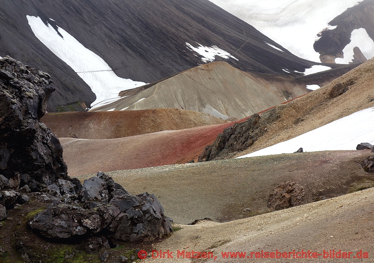 Island, Landmannalaugar, Nebental