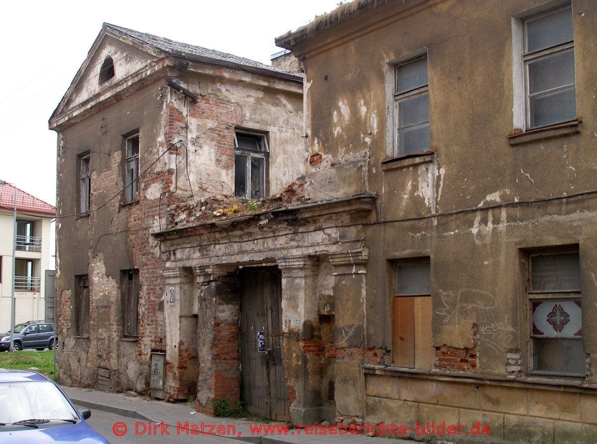 Kaunas, Sanierungsfall