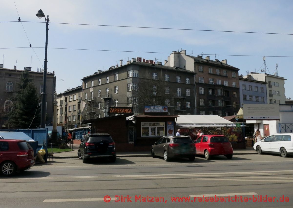 Krakau, Kleparz, Markt auf Plac Targowy