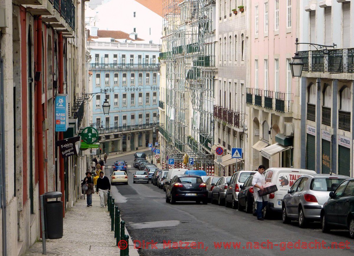 Lissabon, Typischer Straenzug
