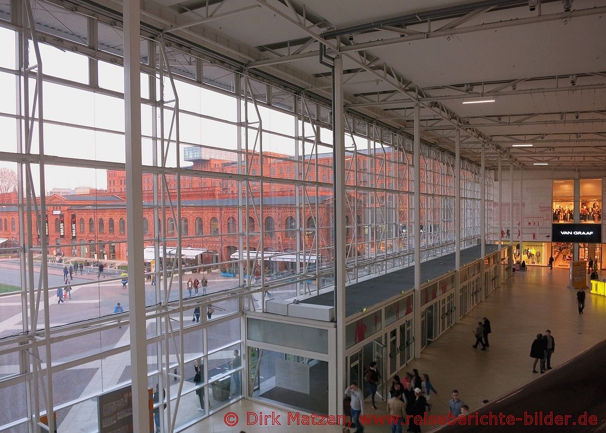 Lodz, Manufaktura im Shopping-Centrum