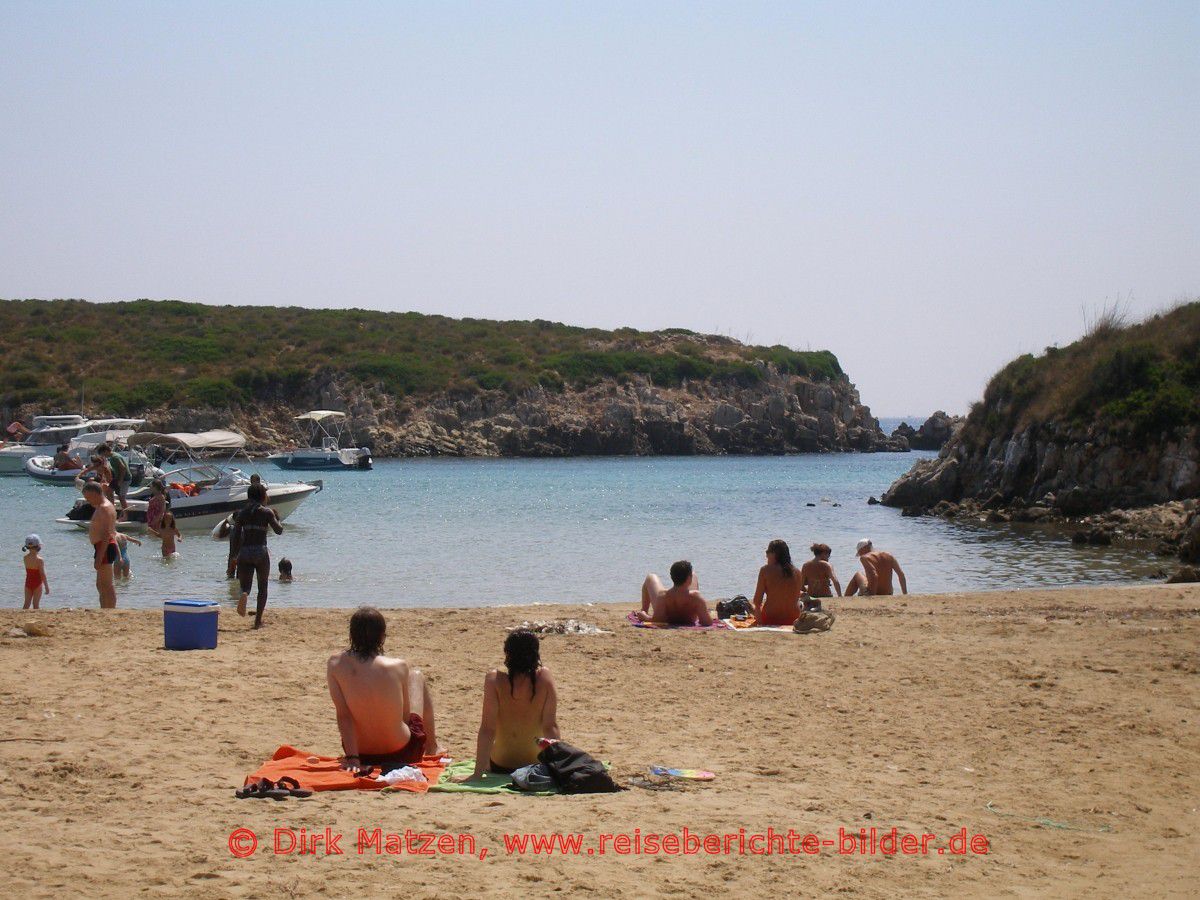Menorca, Badebucht Cala Pudent