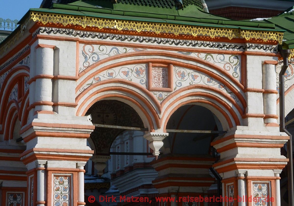 Moskau, Basilius-Kathedrale Detail