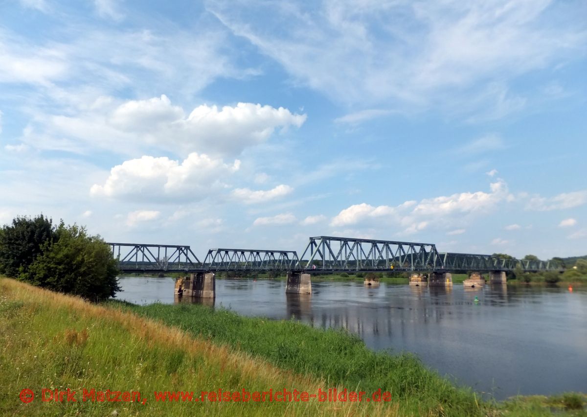 Oderbruchbahn-Radweg, Oderbrcke Bienenwerder