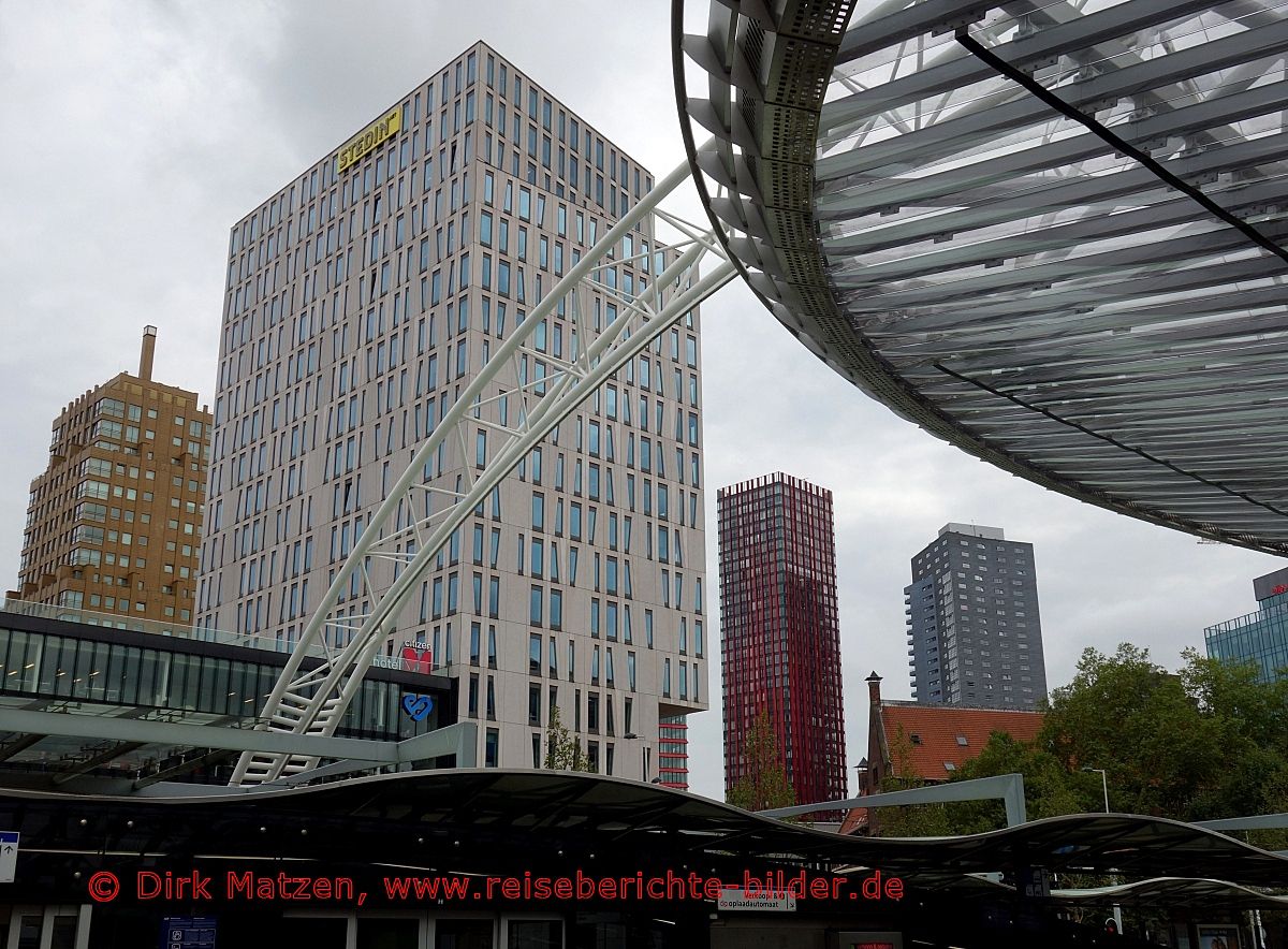 Rotterdam, Hochhuser im Zentrum
