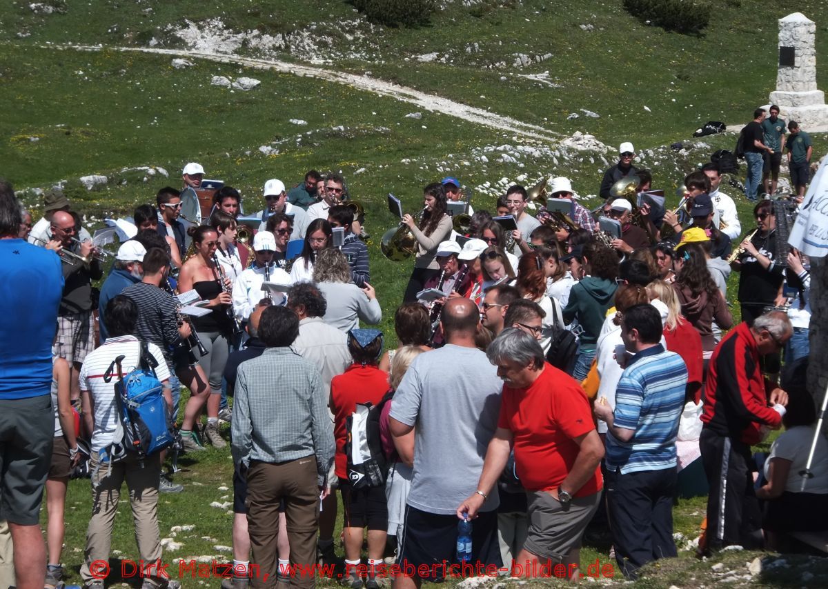 Sdtirol, Blasmusik am Strudelkopf