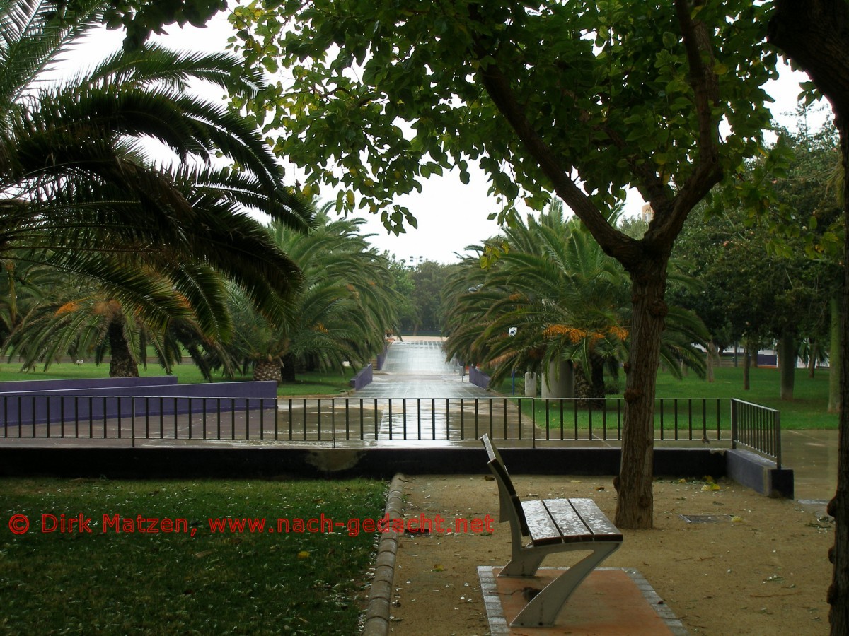 Valencia, Park am Strand